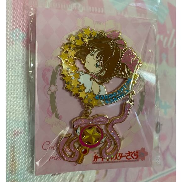 Cardcaptor Sakura Collection Pin Badge & Star Key - Picture 2 of 4